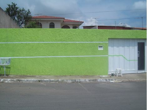Pintura de Muro na Vila Santos