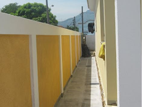Aplicação de Grafiato  no  Cambuci 
